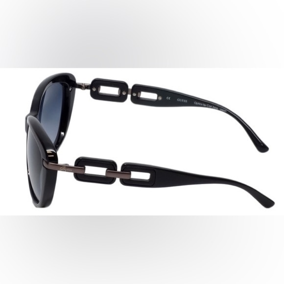 Guess Designer Cat Eye Sunglasses in Black Frame with Grey Gradient Lens |NEW🕶️ - Picture 5 of 11